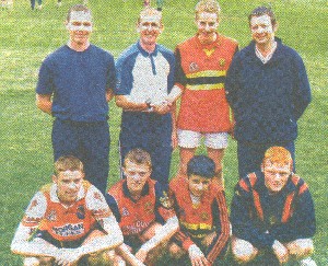 Mr B Shannon, Mr J Rafferty (Head of PE), Richard Gilmore, Mr M Grogan, Kevin Dyas, Eoin McGuinness