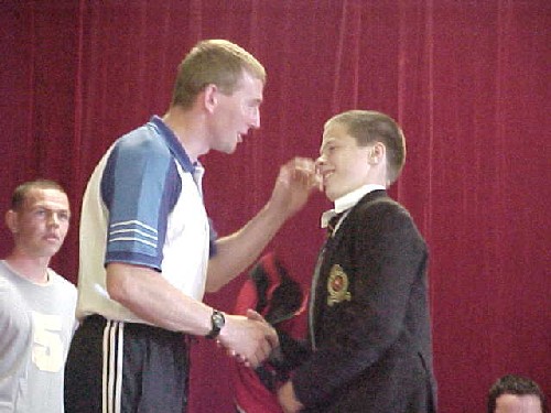 Sports Day Prizegiving 2002