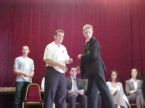 Sports Day Prizegiving 2002