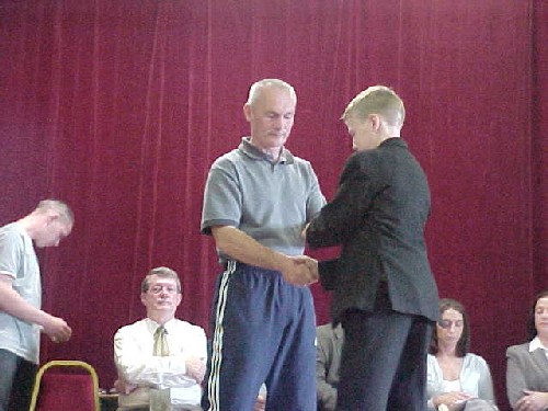 Sports Day Prizegiving 2002