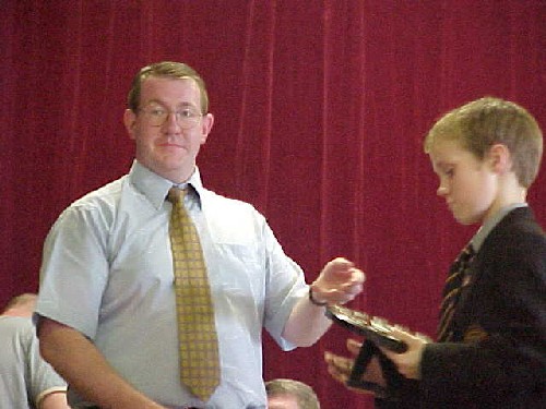 Sports Day Prizegiving 2002
