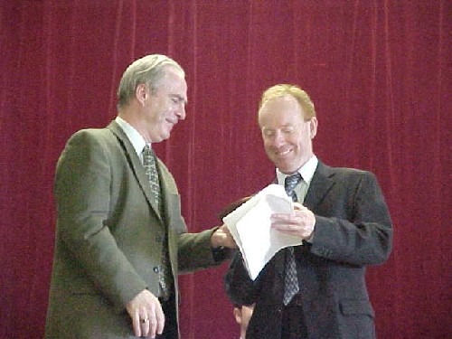 Sports Day Prizegiving 2002