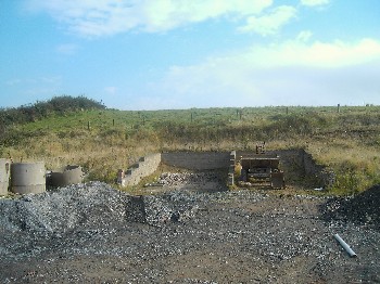 New School Site on 1st October 2007