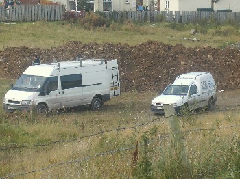 New School Site on 1st October 2007