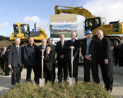 New School - Official Cutting Of Sod