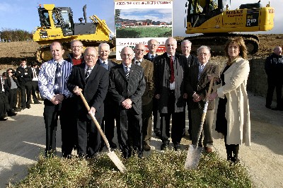 New School - Official Cutting Of Sod