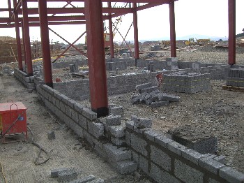 New School Site on April 2008