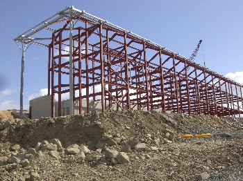 New School Site on April 2008