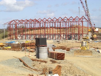 New School Site on April 2008