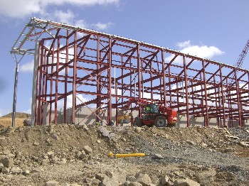 New School Site on April 2008