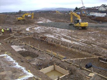 New School Site on February 2008