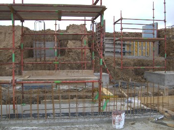 New School Site on February 2008