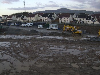 New School Site on January 2008