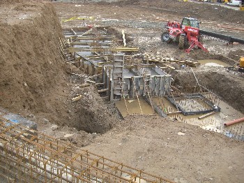 New School Site on March 2008