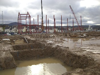 New School Site on March 2008