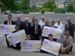 Abbey Pupils Present Cheques To Charity