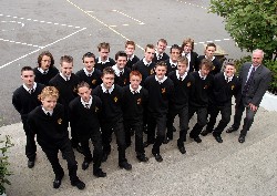 20 pupils from The Abbey Christian Brothers' Grammar School got at least 9 or more A grades in their GCSE examinations. They are Stephen Begley, David Boyle, Daniel Carroll, Steven Corcoran, Ciaran Dinsmore, Austin Donnelly, Chris Donnelly, Darren Fegan, Colum Grogan, Caolan Hollywood, Donal Kane, Philip Knox, Sean McClorey, Kevin McManus, Michael O'Hare, Cailam Quinn, Aidan Rush, Mark Rodgers, Turlough Trainor and Christopher Woods. Mr Dennot McGovern Headmaster gives this group of'high flyers advice on which subjects to choose for A-level.