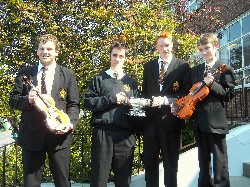 Congratulations to the String Group who won the String Ensemble category In Newry Feis
