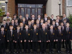 Pictured here are the members of the Choirs and Musicians who will be leading a carol service in Newry Cathedral in aid of their Zambian Immersion Project