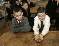 The Animal Zoo Visits First Year Abbey Students