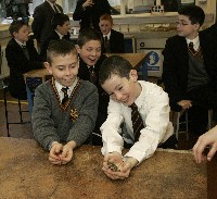 The Animal Zoo Visits First Year Abbey Students